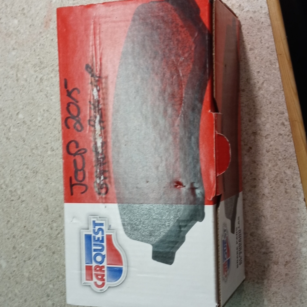 2015 jeep Wangler brakes